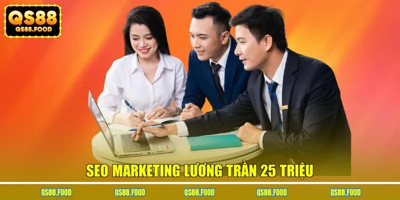 SEO Marketing lương trần 25 triệu